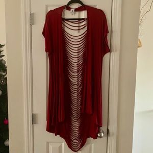 Forever 21 Distressed Cardigan